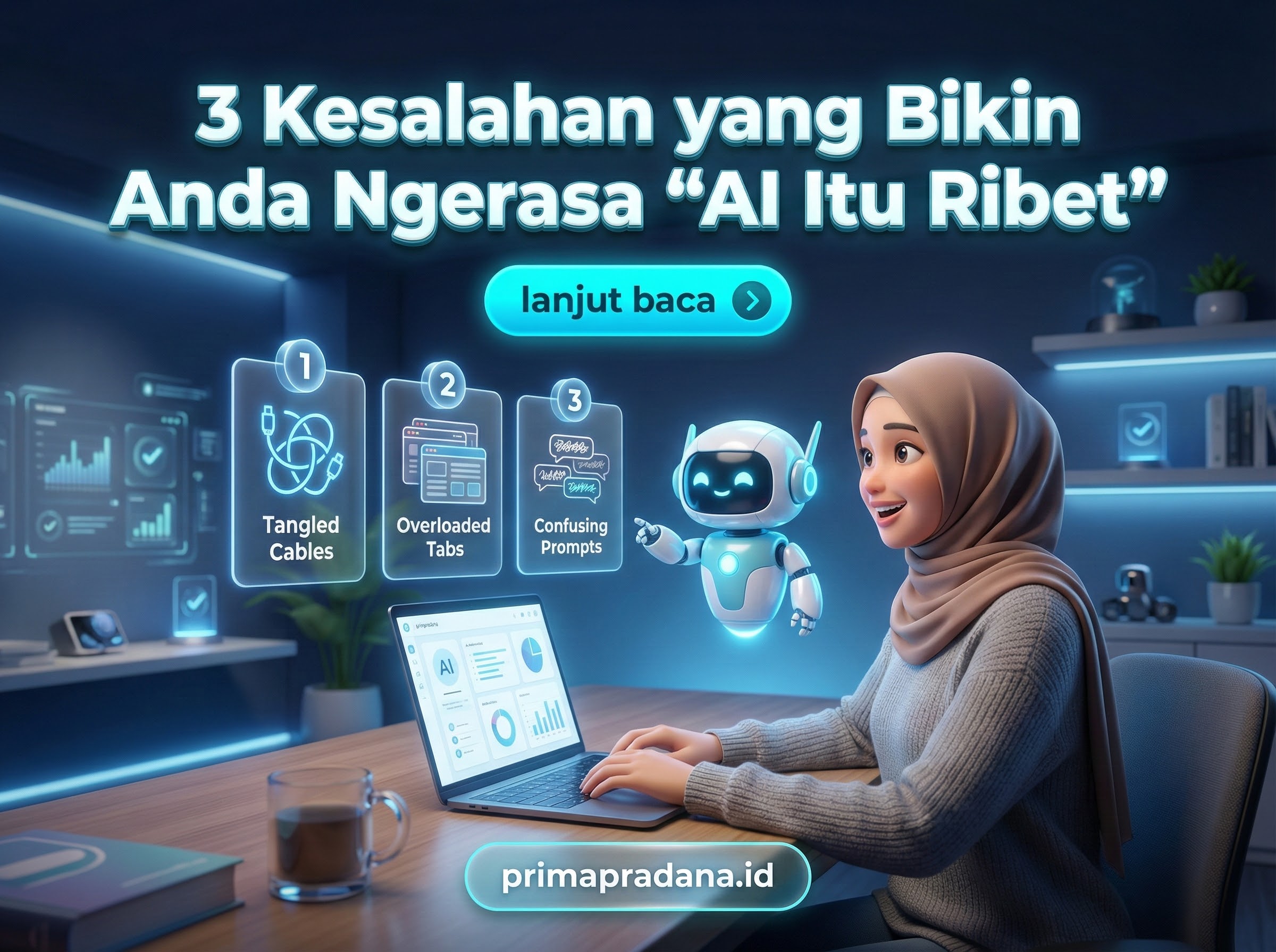 3 Kesalahan yang Bikin Anda Ngerasa “AI Itu Ribet”